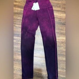 WVN GOTS organic cotton pocket leggings hand dyed